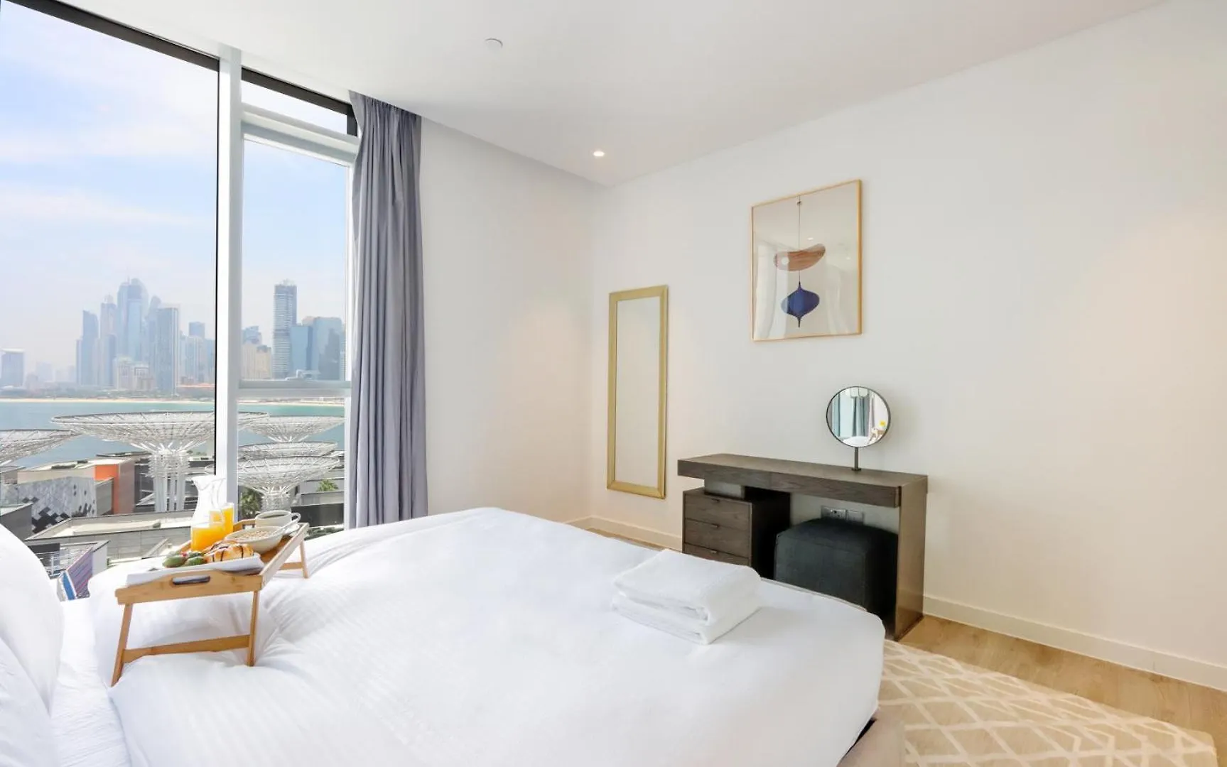Apartman Livbnb Premium 3Br With Maids Sea Ain Dubai And Marina Views